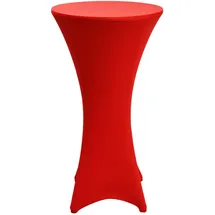 Beautissu Stehtischhusse Rot,