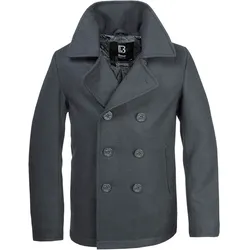 Brandit Pea Coat anthrazit, Größe 3XL