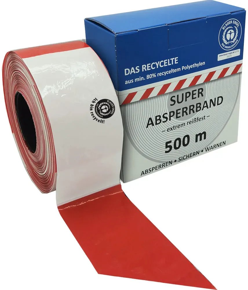 Absperrband "das Recycelte"