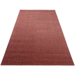 OCI DIE TEPPICHMARKE Teppich »Louvre Melange«, rechteckig, 13 mm Höhe, Wohnzimmer OCI Die Teppichmarke rot B: 80 cm   1 St.
