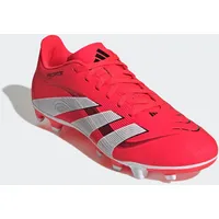 Adidas PREDATOR CLUB FG/MG Fußballschuh ROT|WEISS|SCHWARZ 46