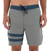Hurley Boardshorts Phantom eco Block Party Grau/Weiß 34