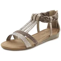 LASCANA Sommerschuh Damen Braun 42