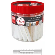 TOX Allzweckdübel Deco 12/76 in Runddose a 25