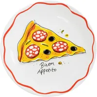 Blond Amsterdam Pizzateller Buon Appetito 18 cm Mehrfarbig