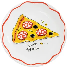 Blond Amsterdam Pizzateller Buon Appetito 18 cm Mehrfarbig
