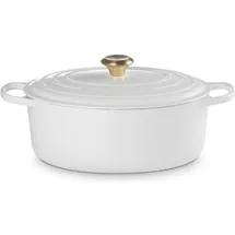 Le Creuset Signature Bräter 31 cm oval weiß