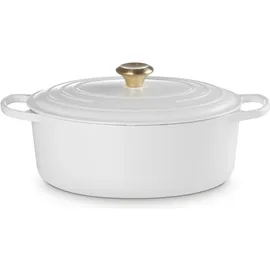 Le Creuset Signature Bräter 31 cm oval weiß