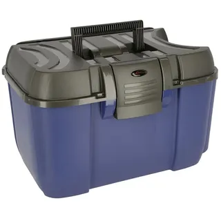 Kerbl 3220553 Putzbox Jumbo, Blau/Schwarz, 525mm x 340mm x 300mm, 2 Stück