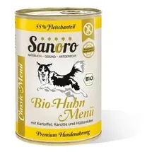Sanoro Menü Classic BioHuhn 12 x 400 g