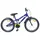 vidaXL Kinderfahrrad 18 Zoll blau/schwarz
