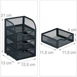 Relaxdays 10044561 Schreibtischablage