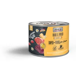 Macs Katze Rind+Wild 6 x 200g