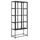 Actona Seaford Vitrine Stahl/Metall - matt schwarz