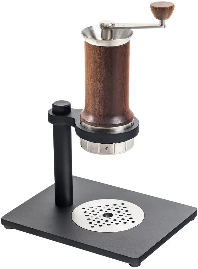 ARAM | Espresso Maker + Steel Support | Brown