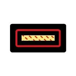 Feuerwehr Patch | Dienstgradabzeichen Führungskräfte | Stellv. Kommandant