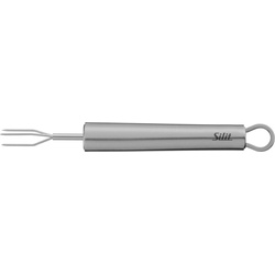 Silit Pellkartoffelgabel Kartoffelgabel Maiskolben 17cm Classic Line Edelstahl, Zubehör Kochen am Tisch, Silber