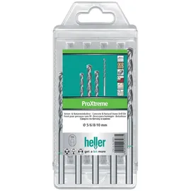 Heller ProXtreme Betonbohrer Set 5-tlg. Ø 4/5/6/8/10 mm