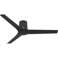 Hunter Fans Hunter Deckenventilator Athens LP Schwarz mit Fernbedienung,