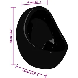 vidaXL Wandurinal (Keramik)