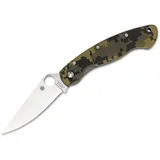 Spyderco Unisex – Erwachsene Military Digital Camo G10 Taschenmesser, Grün, 24.1