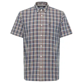 Mustang Kurzarmhemd Blau 3XL