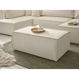 OTTO home Hocker FINNLEY Cord 102 x 42 x 69 cm Beige