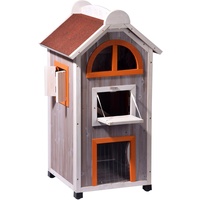 Dobar Katzenhaus Fancy Cat aus Holz