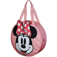 Disney Minnie Maus Face-Jumbo Strandtasche, Schwarz, 53 x 50
