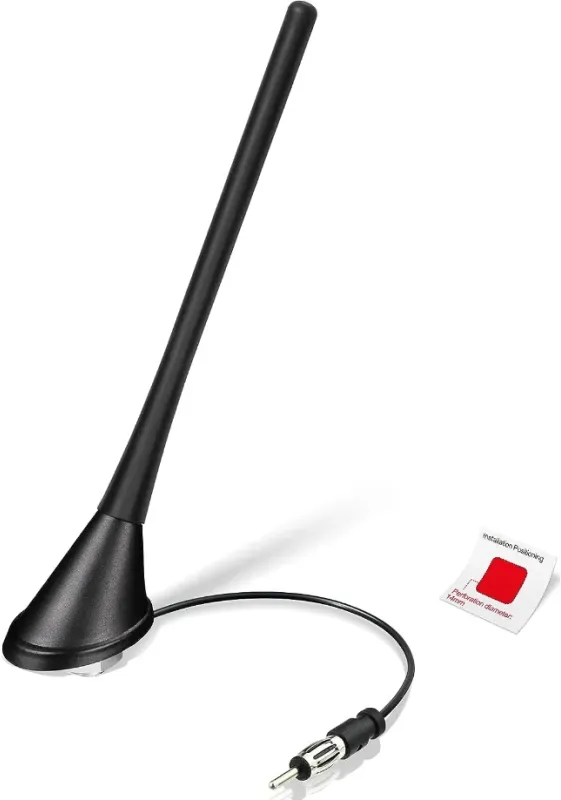 Autoantenne, klein, mit 2 m Kabel A-3404
