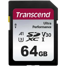 Transcend SDXC 340S 64GB Class 10 UHS-I U3 A2 V30