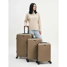 Redolz Essentials 07 Koffer-Set 3-tlg. beige/braun