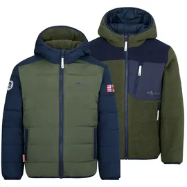 TROLLKIDS Sandvika Turnover Jacke (Größe 104 oliv)