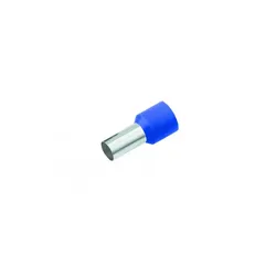 Cimco 181001, Pin-Anschluss, Kupfer, Gerade, Blau, Verzinntes Kupfer, Polypropyl