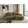 kaiser möbel Ecksofa mit Schlaffunktion,Bettkasten Modena Runden stoff Poso/Arena/Salvador, Elegantes Design mit Funktionalität grün