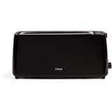LIVOO Schwarzer 1-Schlitz-Toaster - DOD168N