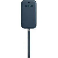 Apple iPhone 12 Pro Max Leder Case mit MagSafe baltischblau