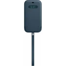 Apple iPhone 12 Pro Max Leder Case mit MagSafe baltischblau