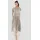 Swing Kleid Abendkleid Gold/Silber 36