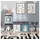 Vicco Kindersitzbank Luigi 107,2 x 88,6 cm grau