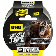 UHU Grizzly Tape Gewebeband silber 49,0 mm x 25 m