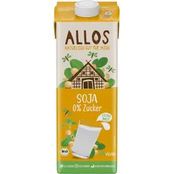 Allos Soja Drink ungesüßt bio 1L