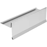 Inefa Ortblech mit Wasserfalz 200cm, Aluminium Silber Dachblech