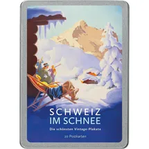 paper moon grand galleries gmbh Schweiz im Schnee Postkarten VE 20