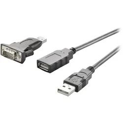 Conrad Electronic SE Renkforce - Kabel USB / seriell - USB (M) zu DB-9 (M)