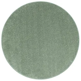 Snapstyle Cottage Hochflorteppich 200 x 200 cm Mintgrün