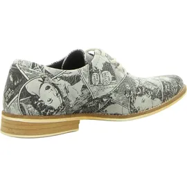 BULLBOXER Klassische Schnürschuhe für Herren, grau, 43 EU