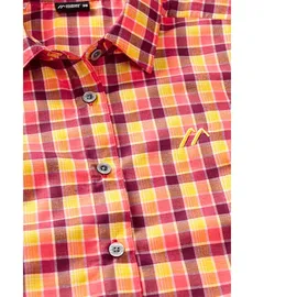 Maier Sports Philina Red Yellow Check 42