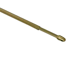 GARDINIA Vitragestange 1-läufig 60-100cm gold