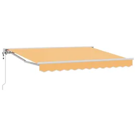 vidaXL Markise Sand 5 x 3 m weiß